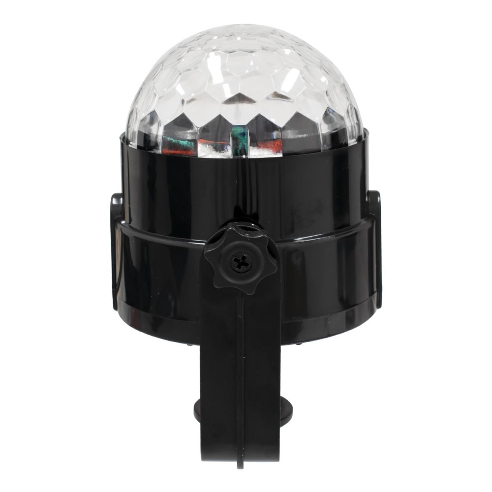 GLOBOSTAR® DISCOBALL 79601-1 Disco Μπάλα Φωτορυθμικό με RF Ασύρματο Χειριστήριο LED 15W 750lm 180° AC 220-240V IP20 Πολύχρωμο RGB - Μ11 x Π8.6 x Υ13cm - 2 Χρόνια Εγγύηση