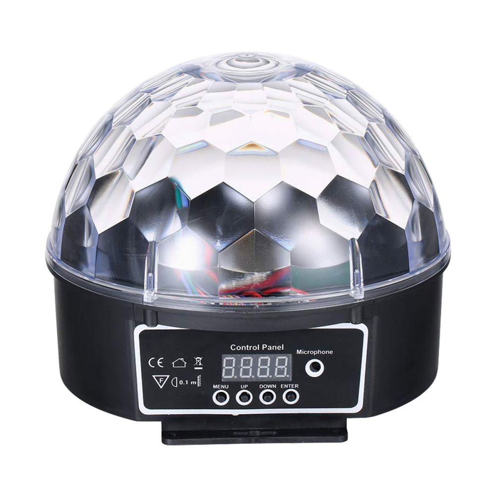 GLOBOSTAR® DISCOBALL 79602 Disco Μπάλα Φωτορυθμικό με RF Ασύρματο Χειριστήριο LED 20W 1000lm 180° AC 220-240V IP20 Πολύχρωμο RGB DMX512- Μ17 x Π17 x Υ15cm - 2 Χρόνια Εγγύηση