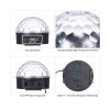 GLOBOSTAR® DISCOBALL 79602 Disco Μπάλα Φωτορυθμικό με RF Ασύρματο Χειριστήριο LED 20W 1000lm 180° AC 220-240V IP20 Πολύχρωμο RGB DMX512- Μ17 x Π17 x Υ15cm - 2 Χρόνια Εγγύηση