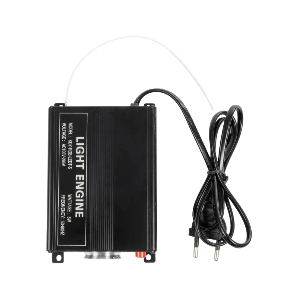 GLOBOSTAR® LUMOFIBRA 79613 Κιτ Συστήματος Οπτικής Ίνας με 150τεμ Φ1mm x Μ200cm & RF Ασύρματο Χειριστήριο LED 5W 200lm 1° AC 220-240V IP20 Πολύχρωμο RGB - Μ11.5 x Π9 x Υ4cm - 2 Χρόνια Εγγύηση