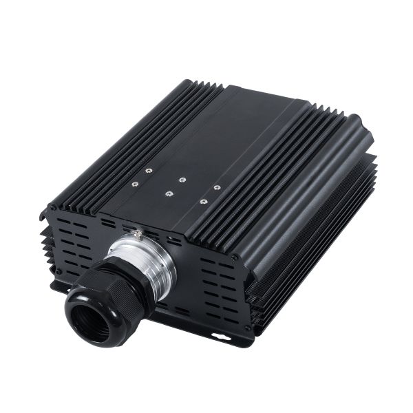 GloboStar® 79624 Μηχανή Οπτικής Ίνας Μονής Κεφαλής - Fiber Optic Light Machine Single Head LED 45W AC 220-240V με Ασύρματο Χειριστήριο RF 2.4Ghz Μ29 x Π20 x Υ8.5cm RGBW - 2 Years Warranty