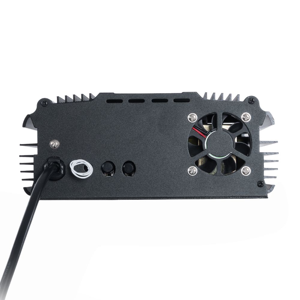 GloboStar® 79624 Μηχανή Οπτικής Ίνας Μονής Κεφαλής - Fiber Optic Light Machine Single Head LED 45W AC 220-240V με Ασύρματο Χειριστήριο RF 2.4Ghz Μ29 x Π20 x Υ8.5cm RGBW - 2 Years Warranty