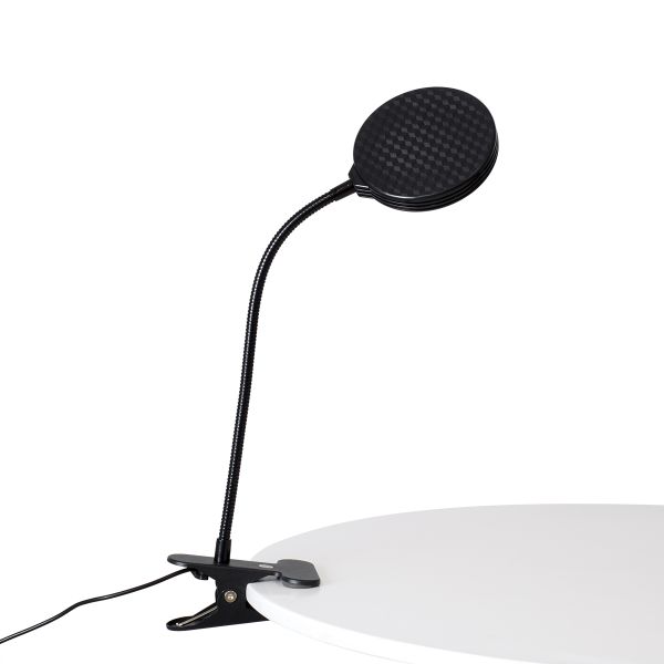 GLOBOSTAR® GROWME 79648 Φωτιστικό Ανάπτυξης Φυτών με Ενσωματωμένο Χειριστήριο LED 5W 150lm 160° DC 5V με USB 2.0 IP20 Πολύχρωμο Πλήρους Φάσματος Κόκκινο 660nm & Μπλε 450nm & UVIR 730nm Dimmable - Sanan SMD Chip - Μαύρο - Μ10 x Π20 x Υ36cm - 2 Χρόν