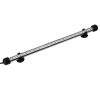 GLOBOSTAR® AQUARIUS 79672 Φωτιστικό Ενυδρείου με IR Ασύρματο Χειριστήριο LED 4W 200lm 180° AC 220-240V Αδιάβροχο IP68 Πολύχρωμο RGB Dimmable - Sanan SMD Chip - Μαύρο - Μ38 x Π2.5 x Υ2.5cm - 2 Χρόνια Εγγύηση