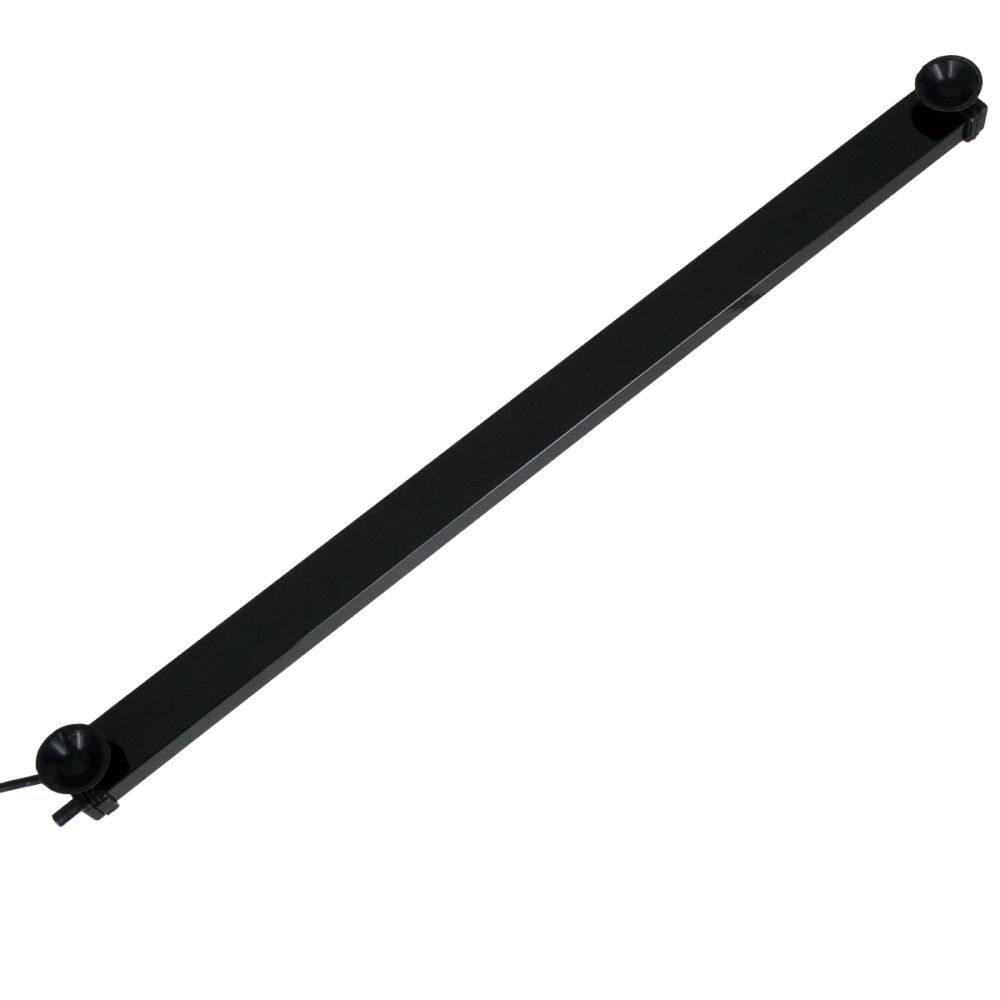GLOBOSTAR® AQUARIUS 79676 Φωτιστικό Ενυδρείου με Οξυγονωτή & IR Ασύρματο Χειριστήριο LED 18W 900lm 180° AC 220-240V Αδιάβροχο IP68 Πολύχρωμο RGB Dimmable - Sanan SMD Chip - Μαύρο - Μ45 x Π2.8 x Υ1.3cm - 2 Χρόνια Εγγύηση