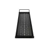 GLOBOSTAR® AQUARIUS 79679 Φωτιστικό Ενυδρείου με Ενσωματωμένο Χειριστήριο LED 16W 800lm 120° AC 220-240V Αδιάβροχο IP44 Πολύχρωμο RGBW Dimmable - Sanan SMD Chip - Μαύρο - Μ45 x Π11 x Υ3cm - 2 Χρόνια Εγγύηση