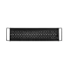 GLOBOSTAR® AQUARIUS 79679 Φωτιστικό Ενυδρείου με Ενσωματωμένο Χειριστήριο LED 16W 800lm 120° AC 220-240V Αδιάβροχο IP44 Πολύχρωμο RGBW Dimmable - Sanan SMD Chip - Μαύρο - Μ45 x Π11 x Υ3cm - 2 Χρόνια Εγγύηση