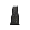 GLOBOSTAR® AQUARIUS 79680 Φωτιστικό Ενυδρείου με Ενσωματωμένο Χειριστήριο LED 19W 950lm 120° AC 220-240V Αδιάβροχο IP44 Πολύχρωμο RGBW Dimmable - Sanan SMD Chip - Μαύρο - Μ60 x Π11 x Υ3cm - 2 Χρόνια Εγγύηση