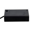 GLOBOSTAR® USBGARLAND 79791 Κουτί Τροφοδοσίας με USB & Διακόπτη On/Off για Γιρλάντες LED DC 5V με 3xAA Μπαταρίες IP44 - Μαύρο - Μ6.8 x Π4.8 x Υ1.8cm