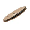 GLOBOSTAR® SHRINKTUBE 79817 Θερμοσυστελλόμενο Μακαρόνι Στεγανοποίησης για Neon Flex LED Αδιάβροχο IP65 - Μαύρο Ματ - Μ100 x Π0.8 x Υ0.8cm/Π0.4 x Υ0.4cm