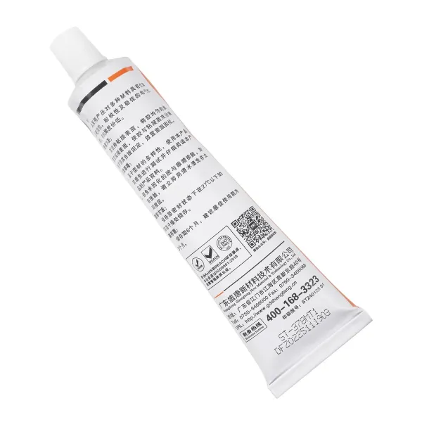 GLOBOSTAR® SILICONE-ST379MT 79938 Σωληνάριο Μονοσυστατικής Θερμοαγώγιμης & Στεγανοποιητικής Πάστας Σιλικόνης RTV 100ml - Αντοχή σε Θερμοκρασίες -50°C έως +250°C - Διάφανη - Μ16 x Π4.5 x Υ3cm