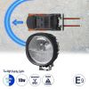 GloboStar® 85429 E9 Mark Forklift Safety Lights - Φώτα Προειδοποίησης & Διαγράμμισης Ασφαλείας για Περονοφόρα - Κλάρκ LED 10W DC 9-80V Αδιάβροχο IP67 Μπλε & Ψυχρό Λευκό 6000K Μ12.5 x Π10 x Υ6.5cm