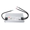 GLOBOSTAR® MEANWELL-HLG480H-24A 90795 Τροφοδοτικό/Μετασχηματιστής Class I SELV 480W 20A AC 220-240V σε DC 24V Αδιάβροχο IP65 - Ρυθμιζόμενo από DC 20.4V έως DC 25.2V - Ασημί - Μ26.2 x Π12.5 x Υ4.4cm - 3 Χρόνια Εγγύηση