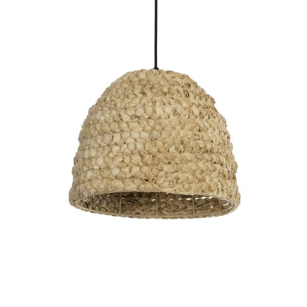 GLOBOSTAR® MEKA 204-0163 Boho Κρεμαστό Φωτιστικό Οροφής με Ντουί 1 x E27 AC 220-240V IP20 - Μπεζ - Μ30 x Π30 x Υ25cm