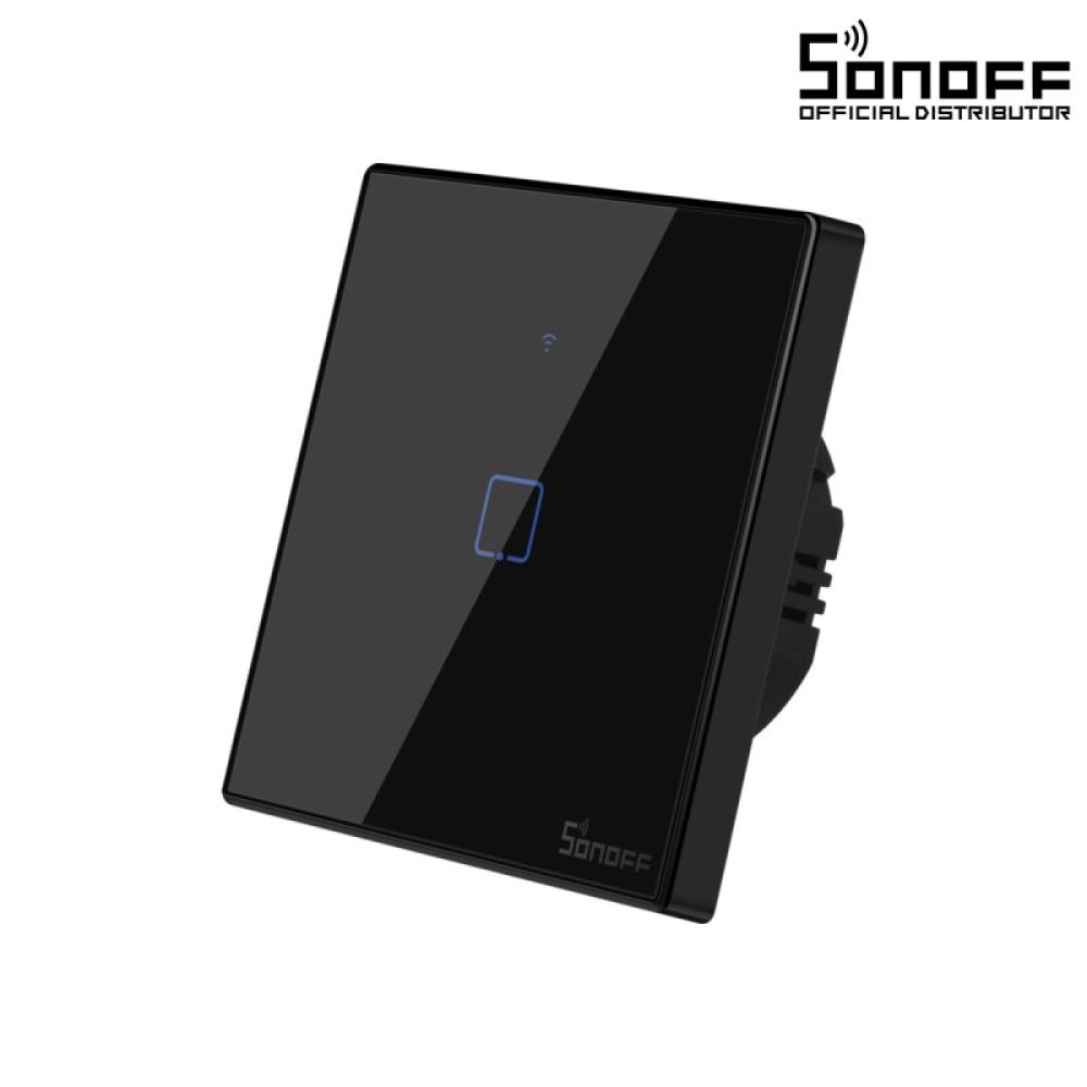 ΠΡΟΣΦΟΡΑ GloboStar® 80018 SONOFF T3EU1C-TX-EU-R2 - Wi-Fi Smart Wall Touch Button Switch 1 Way TX GR Series