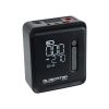 GloboStar® 81490 Φορητή Επαναφορτιζόμενη Ψηφιακή Τρόμπα - Κομπρέσορας Αέρος Αυτοκινήτου & Μοτοσυκλέτας - με Οθόνη LCD & Ενσωματωμένη Επαναφορτιζόμενη Μπαταρία Λιθίου 7800 mAh - Πίεση Αέρος Max 150 PSI - 5 Προγράμματα - Φακό LED - Power Bank με έξο