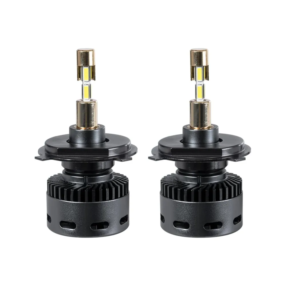 GloboStar® 81504 H4 X10 360° Line KIT Βασικού Φωτισμού Αυτοκινήτου & Φορτηγού 3nd Generation Can-Bus Series LED CREE CXB 55W/110W 11000lm/22000lm DC 12V Αδιάβροχο IP56 Ψυχρό Λευκό 6000K