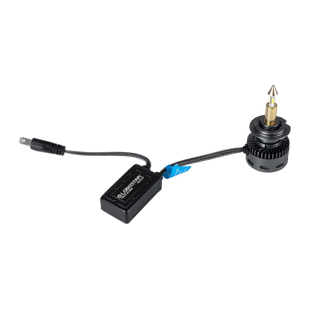 GLOBOSTAR® LEDKITX10 81505 Λάμπα H7 CANbus LED 55W/110W 5500lm/11000lm 360° DC 12-24V Αδιάβροχο IP65 Ψυχρό Λευκό 6000K - CREE COB Chip - Μ3.3 x Π3.3 x Υ7.6cm - Πακέτο 2 Τεμαχίων - 2 Χρόνια Εγγύηση