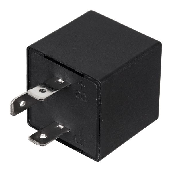 GloboStar® 81742 Flasher for LED - Ρελέ με 3 Pin για Λαμπτήρες LED Φλας DC 12V Από 0.24W έως 240W