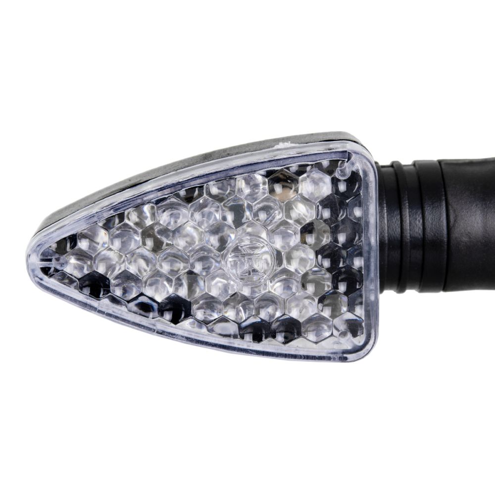 GLOBOSTAR® TURNLIGHT 81751 Φλας Μοτοσυκλέτας LED 1.5W/3W 135lm/270lm 120° DC 12V Αδιάβροχο IP65 Πορτοκαλί - Μ8.3 x Π3 x Υ2.8cm - Πακέτο 2 Τεμαχίων - 1 Χρόνο Εγγύηση