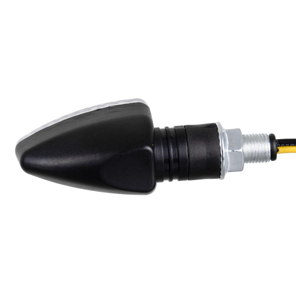 GLOBOSTAR® TURNLIGHT 81751 Φλας Μοτοσυκλέτας LED 1.5W/3W 135lm/270lm 120° DC 12V Αδιάβροχο IP65 Πορτοκαλί - Μ8.3 x Π3 x Υ2.8cm - Πακέτο 2 Τεμαχίων - 1 Χρόνο Εγγύηση