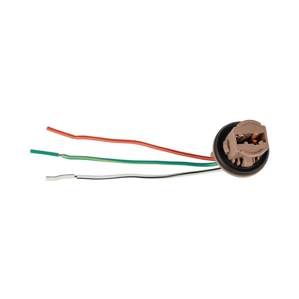 GloboStar® 81791 Βάση Λάμπας Τ20 με 13cm Καλώδιο Τροφοδοσίας Φ3.2 x Υ3cm