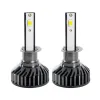 GLOBOSTAR® LEDKITF2 82020 Λάμπα H1 CANbus LED 30W/60W 3500lm/7000lm 360° DC 12-24V Αδιάβροχο IP65 Ψυχρό Λευκό 6000K - CREE COB Chip - Μ4 x Π4 x Υ7cm - Πακέτο 2 Τεμαχίων - 2 Χρόνια Εγγύηση