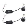 GLOBOSTAR® LEDKITF2 82020 Λάμπα H1 CANbus LED 30W/60W 3500lm/7000lm 360° DC 12-24V Αδιάβροχο IP65 Ψυχρό Λευκό 6000K - CREE COB Chip - Μ4 x Π4 x Υ7cm - Πακέτο 2 Τεμαχίων - 2 Χρόνια Εγγύηση