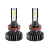 GloboStar® 82025 H9 F2 Line KIT Βασικού Φωτισμού Αυτοκινήτου & Φορτηγού 3rd Generation Can-Bus Series LED CREE CXB COB 30W/60W 3500lm/7000lm DC 12-24V Αδιάβροχο IP65 Ψυχρό Λευκό 6000K
