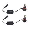 GloboStar® 82028 H16 F2 Line KIT Βασικού Φωτισμού Αυτοκινήτου & Φορτηγού 3rd Generation Can-Bus Series LED CREE CXB COB 30W/60W 3500lm/7000lm DC 12-24V Αδιάβροχο IP65 Ψυχρό Λευκό 6000K