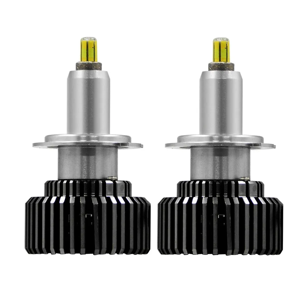 GLOBOSTAR® LEDKITX7 82063 Λάμπα H7 CANbus LED 35W/70W 3500lm/7000lm 360° DC 12-24V Αδιάβροχο IP65 Ψυχρό Λευκό 6000K - CREE COB Chip - Μ3.8 x Π3.8 x Υ6.5cm - Πακέτο 2 Τεμαχίων - 2 Χρόνια Εγγύηση