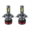 GloboStar® 82082 H4 HL Line KIT Βασικού Φωτισμού Αυτοκινήτου & Φορτηγού 3rd Generation Can-Bus Extreme Series LED CREE CXB COB 100W 24000lm DC 9-32V Αδιάβροχο IP67 Ψυχρό Λευκό 6000K