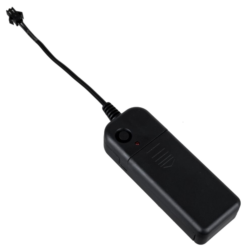 GloboStar® 82221 Φορητός Ελεγκτής Τροφοδοσίας - Τροφοδοτικό για TUBE 360° Degree Διακοσμητική EL-Wire Neon Αυτοκινήτου Κορδόνι για Μπαταρίες 2xAA