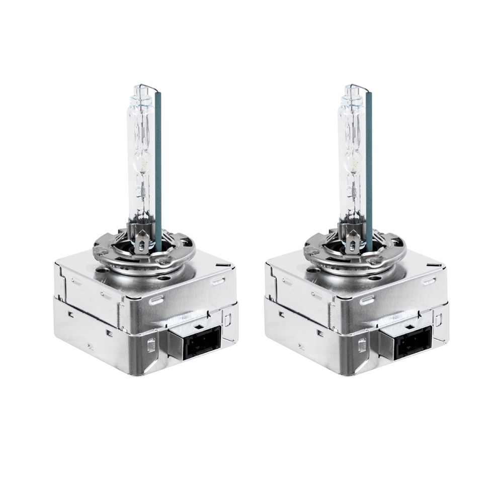 GLOBOSTAR® HID 84040 Λάμπα Xenon D1S Super Vision Υψηλής Φωτεινότητας +80% CANbus DOT ECER37 55W/110W 5000lm/10000lm 360° DC 12-24V Αδιάβροχο IP65 Ψυχρό Λευκό 6000K - Μ4 x Π5 x Υ8cm - Πακέτο 2 Τεμαχίων - 2 Χρόνια Εγγύηση