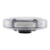 GloboStar® 85176 PRO Series Φάρος Σήμανσης Οχήματος Αστυνομίας για Αυτοκίνητα & Φορτηγά 6 Προγραμμάτων Φωτισμού STROBE LED COB 60W DC 10-30V Αδιάβροχος IP66 Μπλε