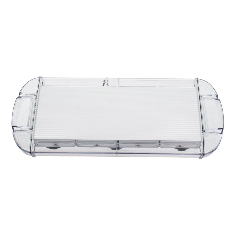 GloboStar® 85184 PRO Series Φάρος Σήμανσης Οχήματος Ασθενοφόρου για Αυτοκίνητα & Φορτηγά 6 Προγραμμάτων Φωτισμού STROBE LED COB 100W DC 10-30V Αδιάβροχος IP66 Ψυχρό Λευκό 6000K