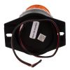 GloboStar® 85195 PRO Series Φάρος Ασφαλείας για Περονοφόρα - Κλαρκ - Αυτοκίνητα & Φορτηγά STROBE LED SMD 5730 40W DC 10-110V Αδιάβροχος IP65 Πορτοκαλί