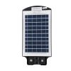 GLOBOSTAR® STREETB 85341 Φωτιστικό Δρόμου LED 30W 1500lm 120° DC 5V με Ενσωματωμένο Φωτοβολταϊκό Panel 6V 6W & Επαναφορτιζόμενη Μπαταρία Li-ion 3.2V 5000mAh με Αισθητήρα Κίνησης-Ημέρας-Νύχτας Αδιάβροχο IP65 Ψυχρό Λευκό 6000K - Μαύρο - Μ20 x Π40 x Υ6cm