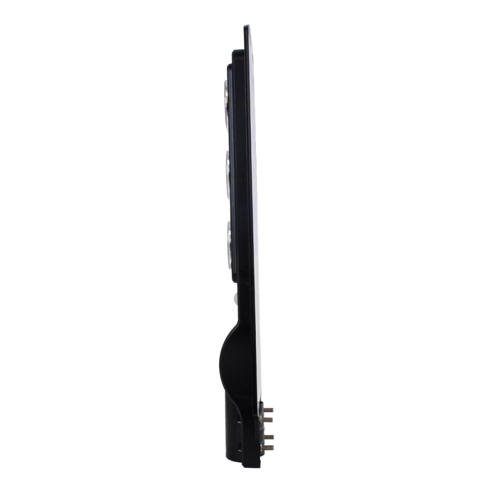 GLOBOSTAR® STREETB 85343 Φωτιστικό Δρόμου LED 90W 4500lm 120° DC 5V με Ενσωματωμένο Φωτοβολταϊκό Panel 6V 12W & Επαναφορτιζόμενη Μπαταρία Li-ion 3.2V 12000mAh με Αισθητήρα Κίνησης-Ημέρας-Νύχτας Αδιάβροχο IP65 Ψυχρό Λευκό 6000K - Μαύρο - Μ24 x Π63 x Υ6