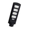 GloboStar® STREETA 85344 Professional LED Solar Street Light Αυτόνομο Ηλιακό Φωτιστικό Δρόμου 120W 6000lm 192 x LED SMD 5730 με Ενσωματωμένο Φωτοβολταϊκό Panel 6V 15W & Επαναφορτιζόμενη Μπαταρία Li-ion 3.2V 15000mAh με Αισθητήρα Ημέρας-Νύχτας & PI
