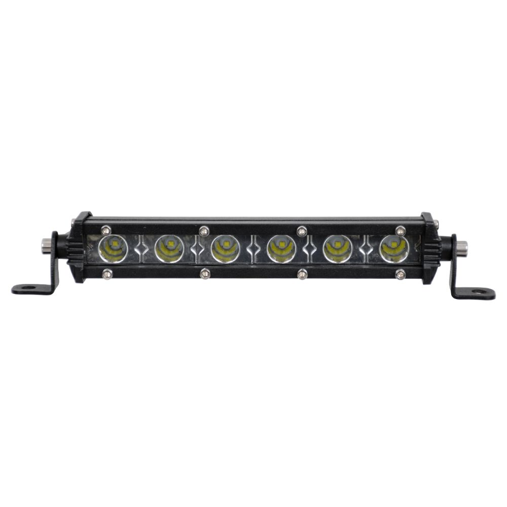 GloboStar® 85450 PRO Series Μπάρα Ίσια - Straight - DRL για Αυτοκίνητα & Φορτηγά LED CREE XBD 18W 1800lm DC 10-30V Αδιάβροχη IP65 Ψυχρό Λευκό 6000K