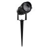 GloboStar® 85814 Προβολάκι Κήπου Καρφωτό - Δαπέδου COB LED 10W 1000lm 35° AC 230V με Smart App & Ασύρματο Χειριστήριο IR Αδιάβροχο IP67 Πολύχρωμο RGB Dimmable