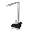 GLOBOSTAR® ONO 86101 Μοντέρνο Επιτραπέζιο Φωτιστικό Γραφείου με Ασύρματη Φόρτιση 10W 2A LED 5W 1000lm 90° DC 5V με USB-C IP20 Φυσικό Λευκό 4500K - Sanan SMD Chip - Λευκό - Μ33 x Π14 x Υ63cm - 2 Χρόνια Εγγύηση