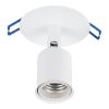 GLOBOSTAR® SARA 00848 Χωνευτό Φωτιστικό Οροφής με Ντουί 1 x E27 AC 220-240V IP20 - Λευκό - Μ8 x Π8 x Υ11cm / Q5.5cm