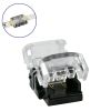 GLOBOSTAR® STRIPCON 70713 Ταχυσύνδεσμος για Μονόχρωμη Ταινία LED 8mm σε 8mm IP20 - Διάφανο - Μ1.3 x Π1.9 x Υ0.8cm