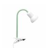 GLOBOSTAR® TAVOLO 204-0153 Παιδικό Επιτραπέζιο Φωτιστικό Πορτατίφ με Ντουί 1 x E14 AC 220-240V IP20 - Πράσινο & Λευκό - Μ11 x Π9 x Υ35cm
