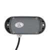 GLOBOSTAR® WINDOWCURBA 90109 Φωτιστικό Ανάδειξης Παραθύρων LED 6W 570lm 3°x262° DC 24V Αδιάβροχο IP65 Φυσικό Λευκό 4500K Dimmable - CREE XPE Chip - Γκρι Ανθρακί - Μ12 x Π5.3 x Υ6.5cm - 3 Χρόνια Εγγύηση