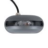 GLOBOSTAR® WINDOWCURBA 90111 Φωτιστικό Ανάδειξης Παραθύρων LED 6W 480lm 3°x262° DC 24V Αδιάβροχο IP65 Μπλε Dimmable - CREE XPE Chip - Γκρι Ανθρακί - Μ12 x Π5.3 x Υ6.5cm - 3 Χρόνια Εγγύηση