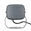GLOBOSTAR® FLOODXENA 90120 Προβολέας Σποτ Wall Washer LED 12W 1260lm 10° AC 220-240V Αδιάβροχο IP65 Ultra Θερμό Λευκό 2200K - Bridgelux SMD Chip - Γκρι Ανθρακί Ματ - Μ13.5 x Π11 x Υ15cm - 3 Χρόνια Εγγύηση