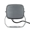 GLOBOSTAR® FLOODXENA 90122 Προβολέας Σποτ Wall Washer LED 12W 1380lm 10° AC 220-240V Αδιάβροχο IP65 Φυσικό Λευκό 4500K - Bridgelux SMD Chip - Γκρι Ανθρακί Ματ - Μ13.5 x Π11.5 x Υ15cm - 3 Χρόνια Εγγύηση